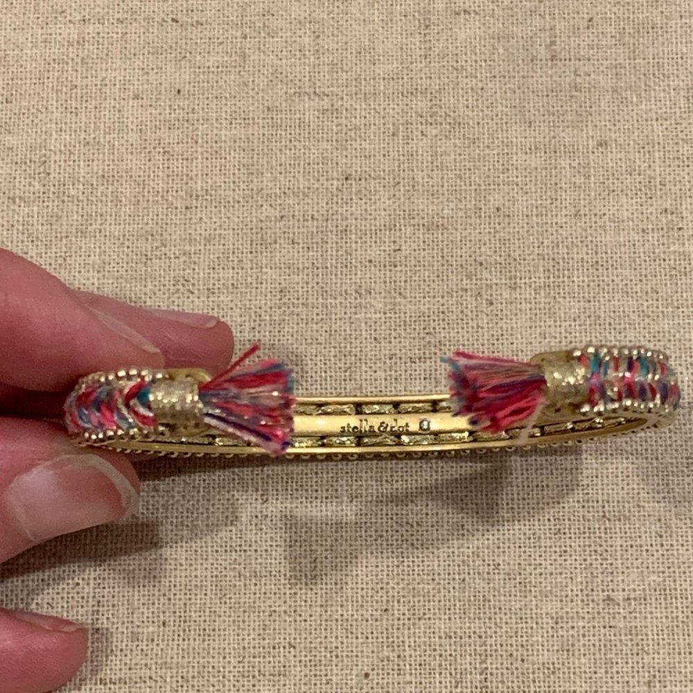 Pink Woven Open Cuff - Picture 5 of 5